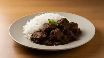 Beef rendang