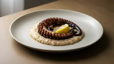 Grilled octopus