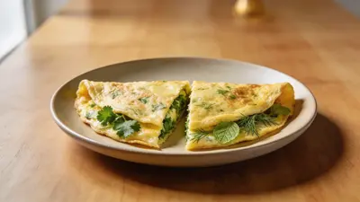 Herb omelette
