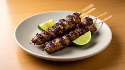 Mishkak skewers