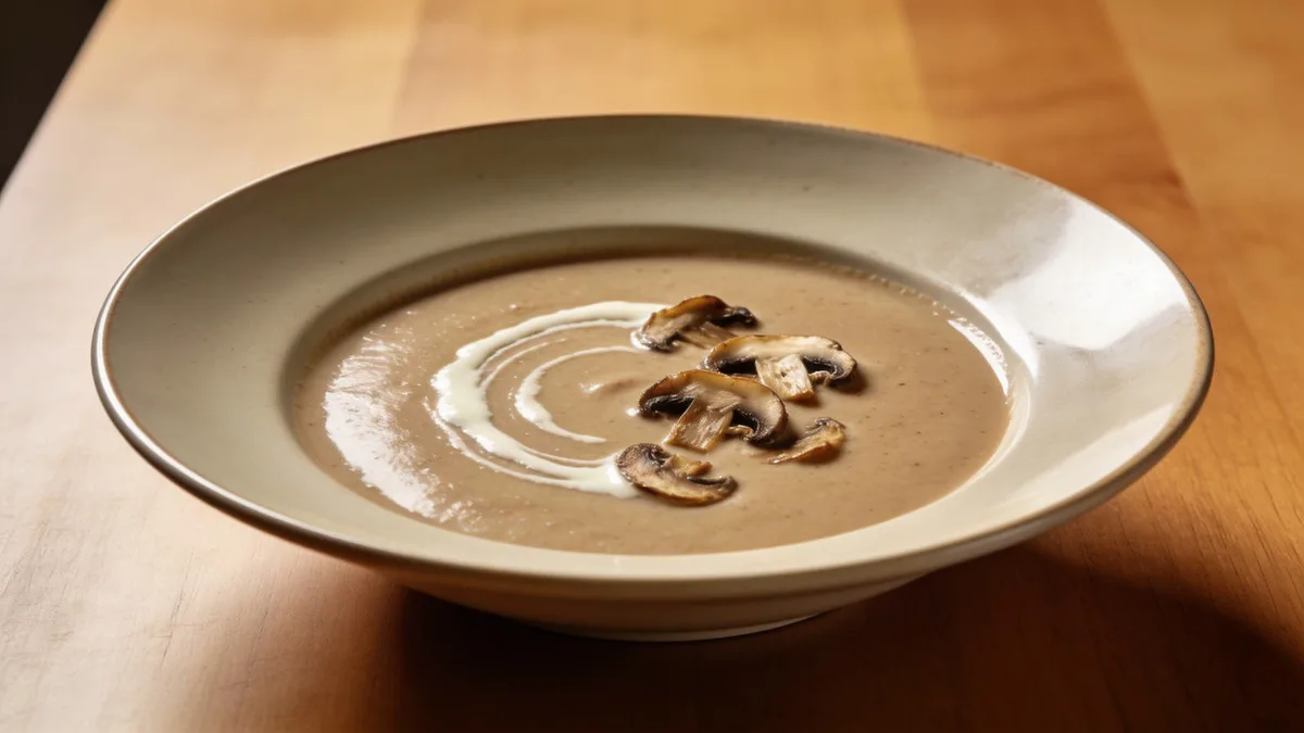 Mushroom soup