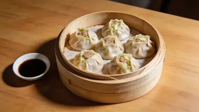 Steamed dumplings